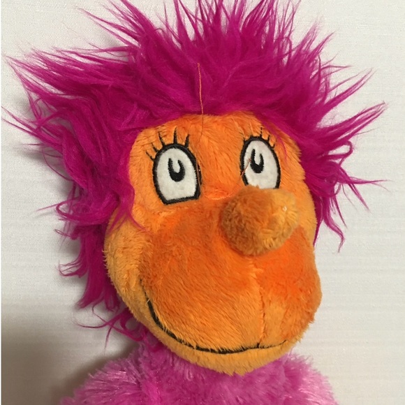 Dr. Seuss There’s a WOCKET in my Pocket Pink Orange Plush Stuffed Animal Toy - Picture 2 of 5